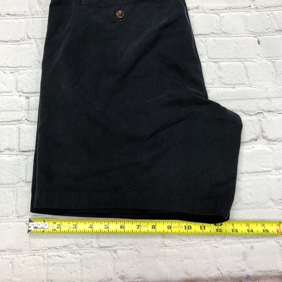 Tommy Bahama Men Pleated Chino Shorts Size 38 Lyocell Blend B240 -8 - Picture 6 of 16